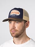 Бейсболка STETSON арт. 7741178 TRUCKER CAP COWBOY COFFEE (темно-синий / оливковый)